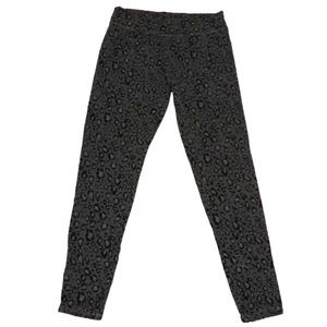 Sundry Dark Grey Animal Print Yoga Pant Size L/3